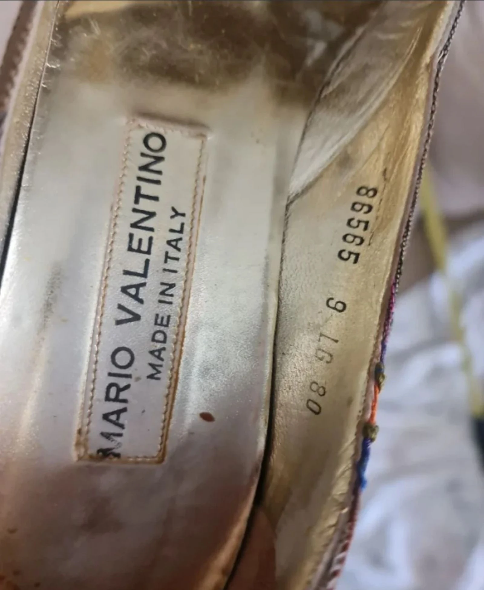 Mario Valentino Archive - Sapato Alto Vintage - Peça de Colecionador - Condição Imaculada – photo 7
